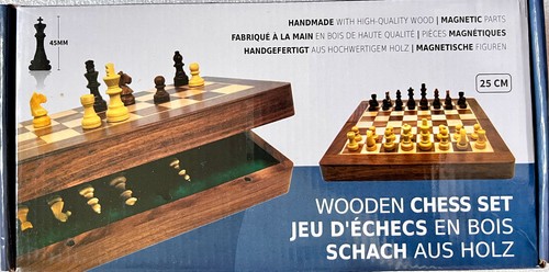 Scacchi legno grande - legno,