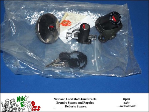 Set serratura moto guzzi - serratura,