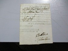 prefilatelia Lettera a stampa CATANIA 27 MAGGIO 1695 per S. COLOMBANO BOBBIO