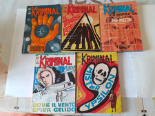 KRIMINAL  anni 60 e 70  Originali scegliere numeri ad euro in blocco