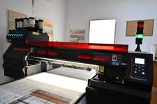 Plotter UV Flatbad Mimaki UCJV 300/75 Piano di lavoro 70x140cm 