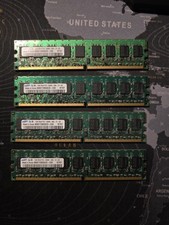 4x1GB RAM DDR2 Samsung PC2-5300E