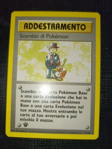 Scambio pokémon 102 - scambio, 77/102