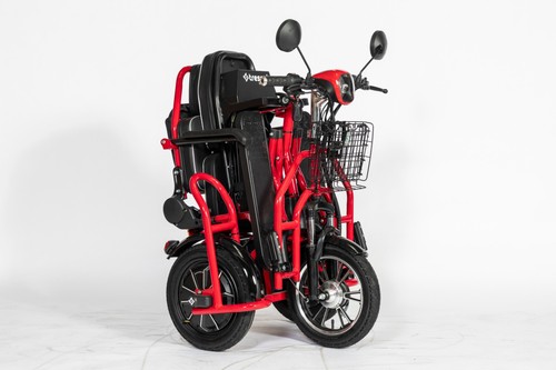 Red tressel fold2 two seater - red,