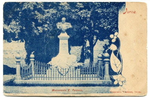 1899 ivrea monumento - ivrea,