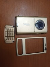 COVER FRONTALE PIU TASTIERA  ORO  PER NOKIA N95 8GB  ORIGINALE  