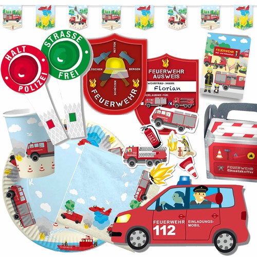 Vigili del fuoco compleanno - vigili,