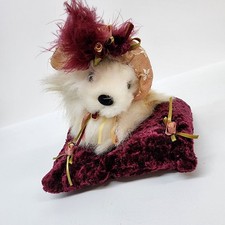 White Maltese/Lhasa Stuffed