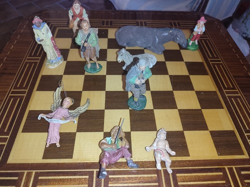 Lotto presepe vintage - presepe,