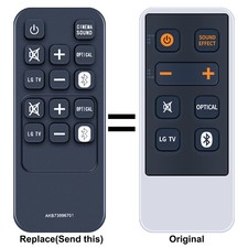 Ricambio generico per telecomando AKB73996711 LG Sound Plate LAP240 LAP340
