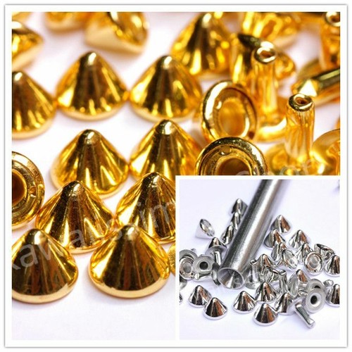 Borchie cono alto rivetto - alto,
