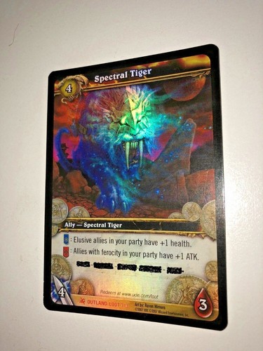 Spectral tiger loot card world - spectral,