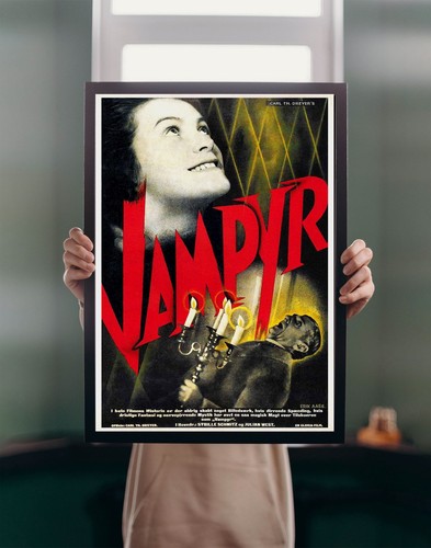 Vampyr 1932 film - poster, stampa