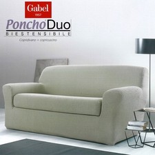 Copridivano 3 POSTI con copricuscino Gabel Poncho Duo biestendibile Art. ROMA Du