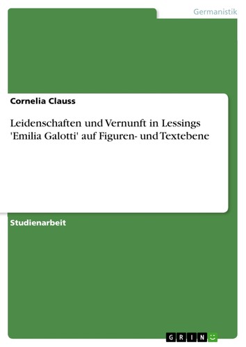 Leidenschaften und vernunft - leidenschaften,