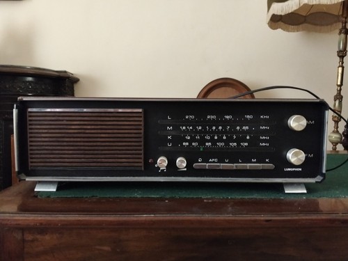 Radio vintage lumophon viola - radio,