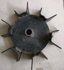 Coppia ruote in ferro per