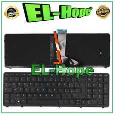 TASTIERA ITALIANA PER PC NOTEBOOK HP ZBook 15 17 G1 G2 RETROILLUMINATA NERA