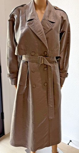 Trench cappotto lungo foderato