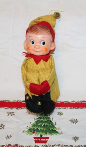 Vintage natale elf pixie - natale,