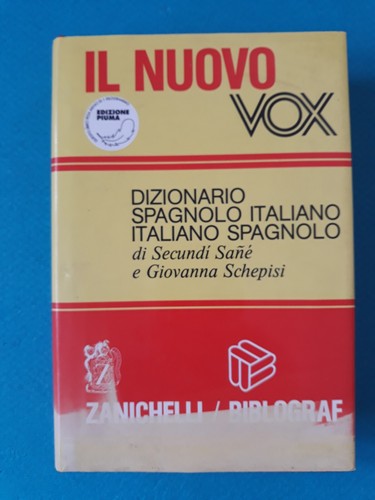 Dizionario spagnolo italiano - dizionario,