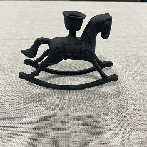 Portacandele cavallo dondolo - portacandele, a