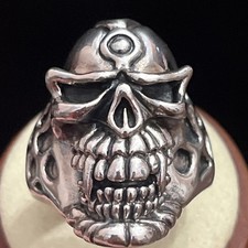 Anello biker uomo vintage