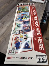 Nintendo 3DS / Wii U Legend of Zelda, Pokémon, Mario GameStop display chiosco