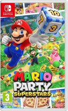 Mario Party Superstars (Nintendo Switch, 2021) SENZA CUSTODIA ORIGINALE.