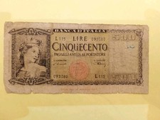 Lire Cinquecento, Agosto 1947