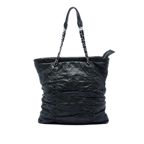 Chanel matelassé cuir - chanel,