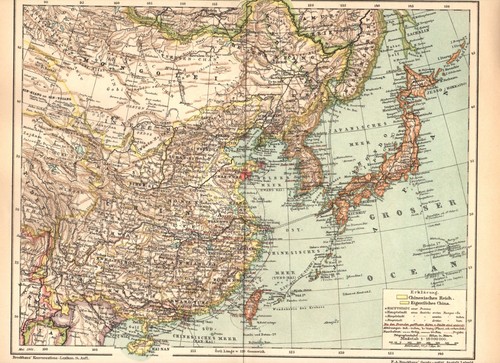 1897 cina korea - =, giappone
