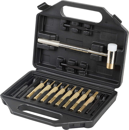 Set punzoni ottone con - set,