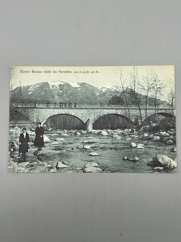 Cartolina monte bracco - bracco, visto