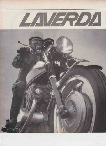 Advertising test moto laverda - test,