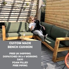 Cuscino panca personalizzato