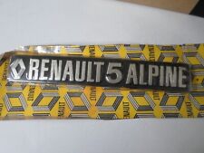 RENAULT 5 ALPINE-R5 ALPINE