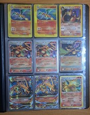 Album Pokemon vintage (Base Set, EX/Gold Star, Charizard, Holos, First edition)