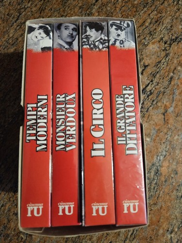 Vhs collezione charlie - collezione,