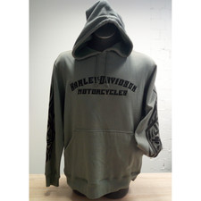 Felpa HD Tatoo Flame Harley