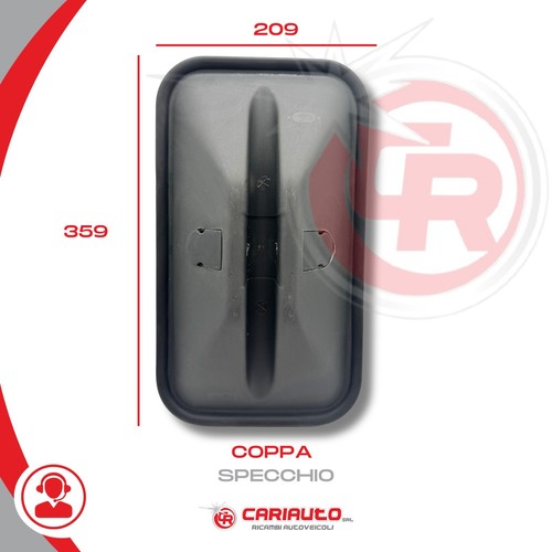 Specchio retrovisore coppa - specchio,
