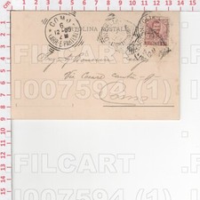 I7594 PUBBLICITA IMPERIA ONEGLIA OLIO SASSO 1905 MANCATA CONSEGNA CASSA OLIO