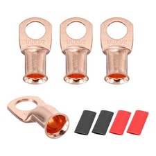 4 Pezzi 1/2" Borchia 1/0Awg