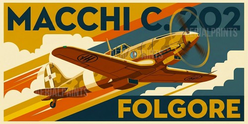 Macchi 202 folgore stampa - c.202, "folgore"