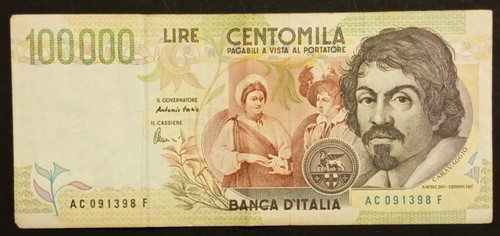 100000 lire 1995 - lire, 18/12/1995