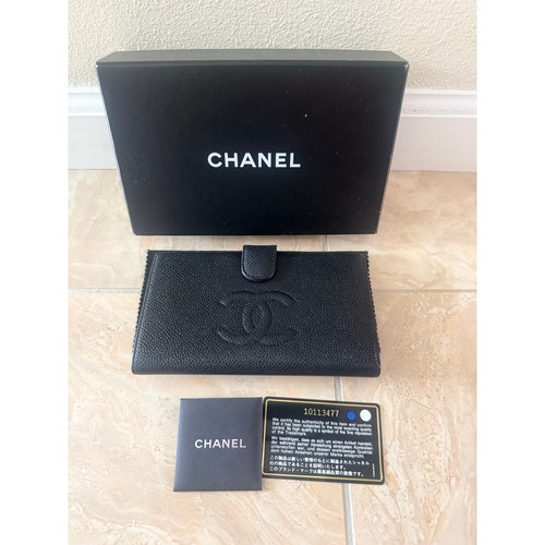 Portafoglio chanel nero - chanel,
