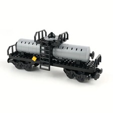 MOC City Train Track blocco di costruzione carro cisterna ferroviario