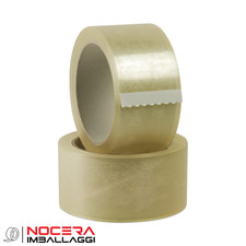 36 ROTOLI NASTRO ADESIVO SILENZIOSO TRASPARENTE 50X66, SCOTCH IMBALLAGGIO PACCHI