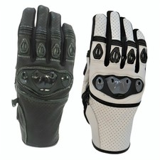 Guanti moto pelle estivi - guanti,