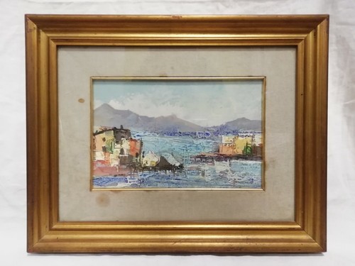 Dipinto marina olio - , su